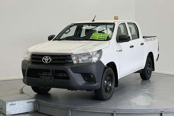2018 Toyota Hilux Workmate TGN121R Rear Wheel Drive