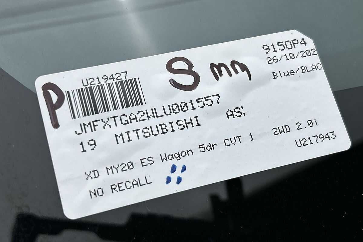 2019 Mitsubishi ASX ES XD