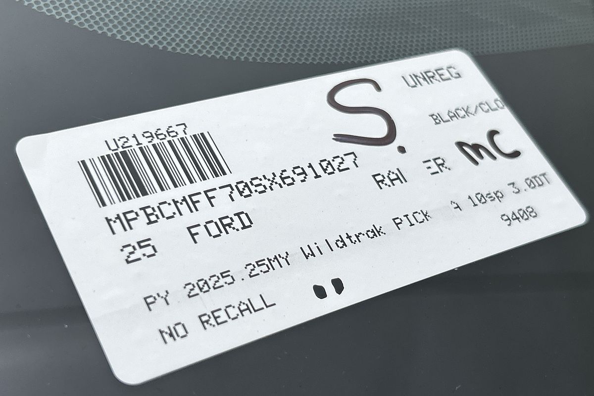 2025 Ford Ranger Wildtrak 4X4 3.0L