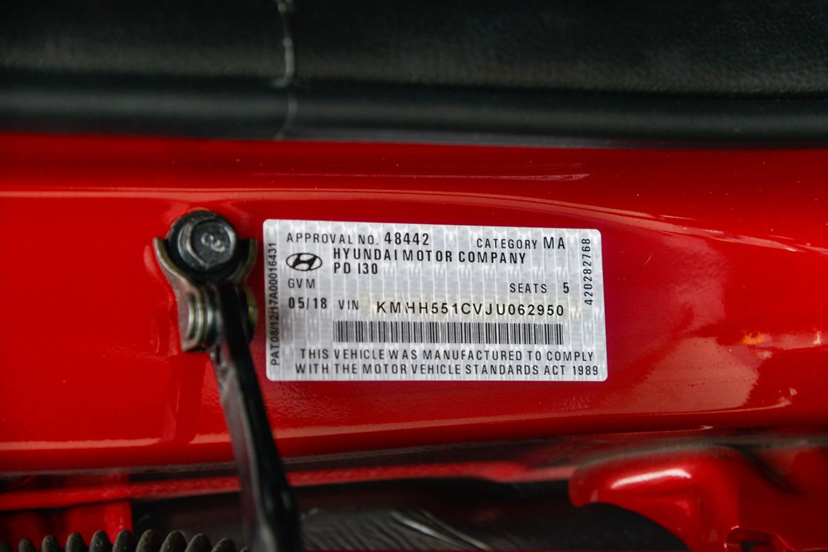 2018 Hyundai i30 SR PD