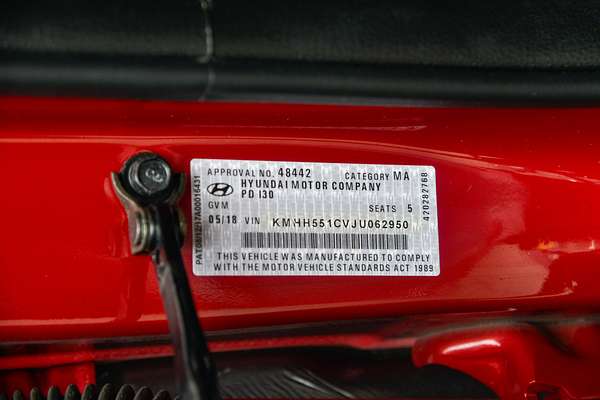 2018 Hyundai i30 SR PD