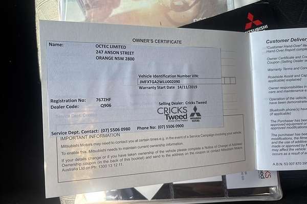 2018 Mitsubishi ASX ES XC