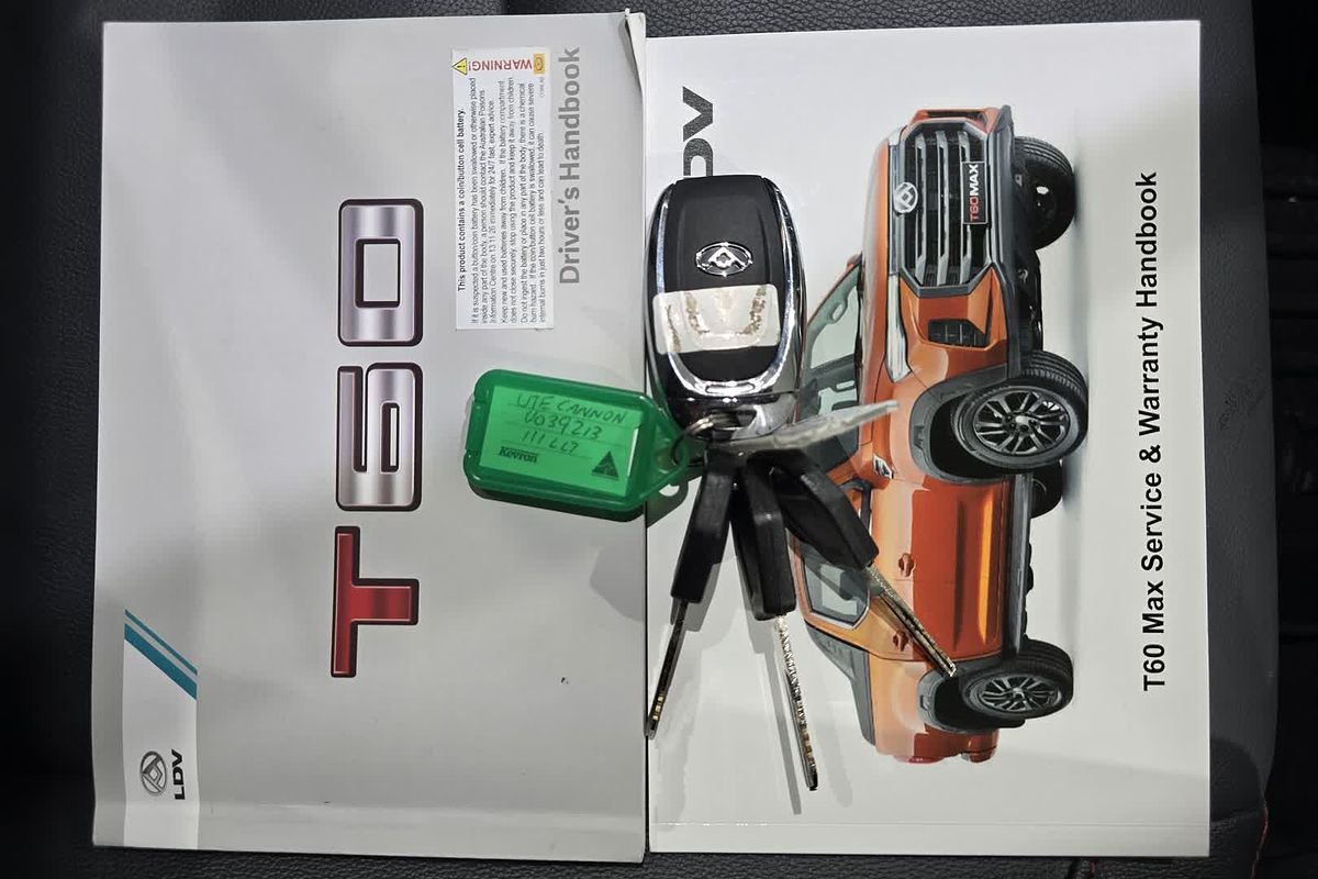 2024 LDV T60 Max LUXE Mega Tub SK8C 4X4 LWB