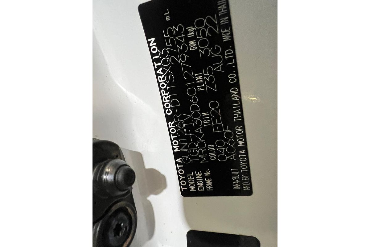 2022 Toyota Hilux SR GUN126R 4X4