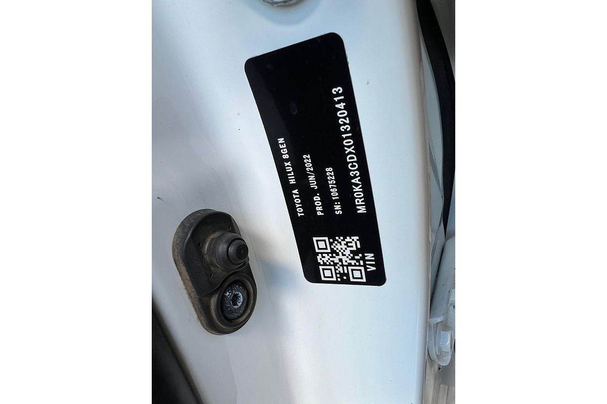 2022 Toyota Hilux SR GUN126R 4X4