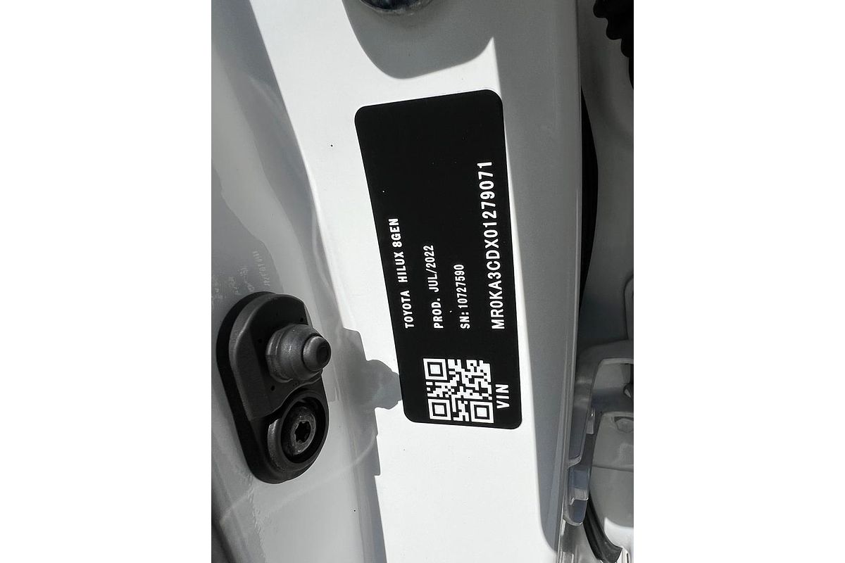 2022 Toyota Hilux SR GUN126R 4X4