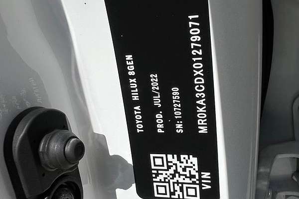 2022 Toyota Hilux SR GUN126R 4X4