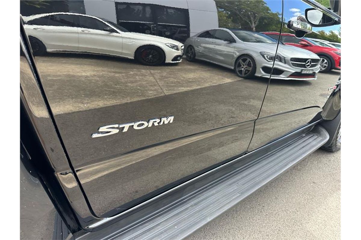 2017 Holden Colorado STORM (4x4) RG MY18 4X4