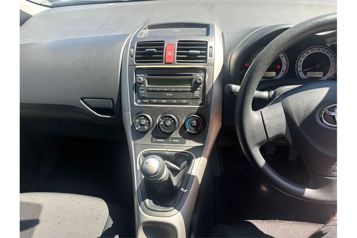 2009 Toyota Corolla Ascent ZRE152R