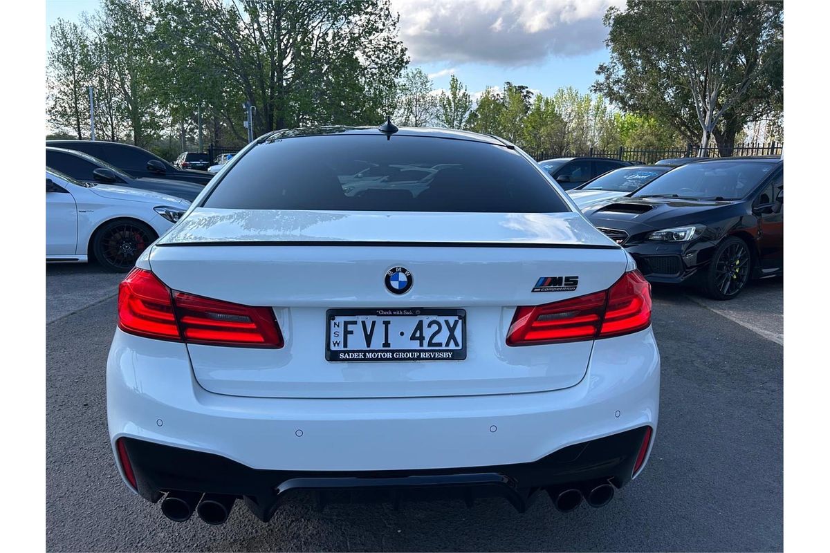 2018 BMW M5 Competition F90