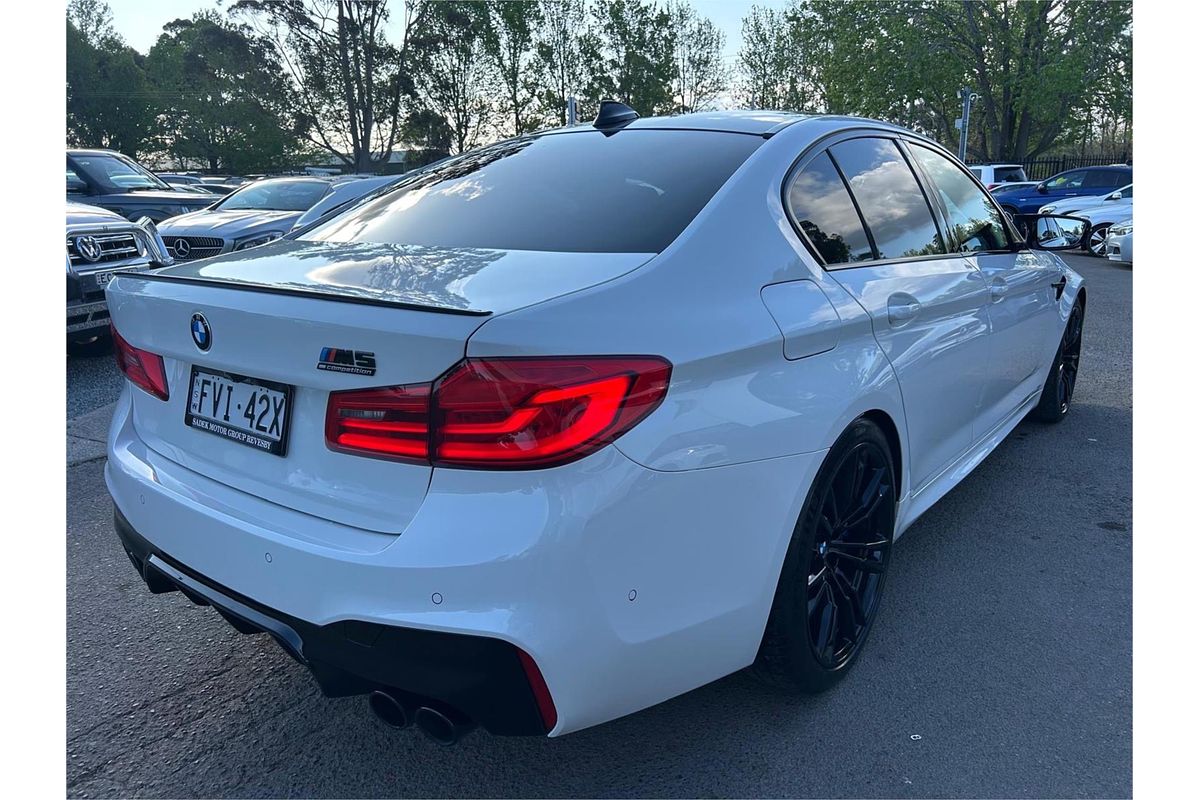 2018 BMW M5 Competition F90