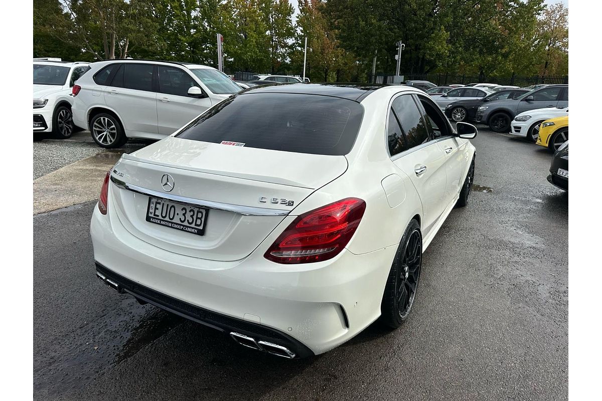 2016 Mercedes-Benz C-Class C63 AMG S W205
