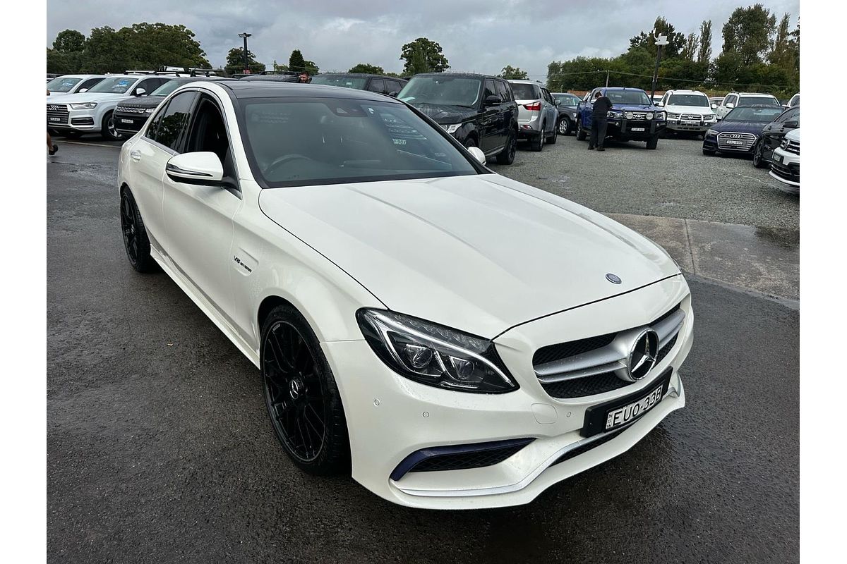 2016 Mercedes-Benz C-Class C63 AMG S W205