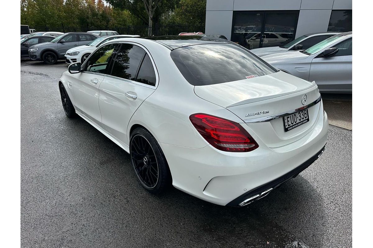2016 Mercedes-Benz C-Class C63 AMG S W205