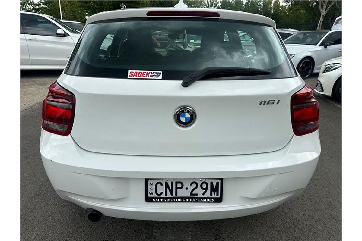 2013 BMW 1 Series 116i F20