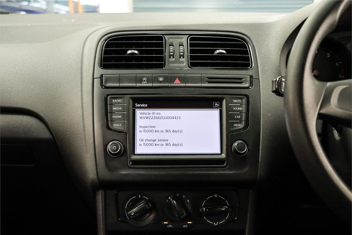 2015 Volkswagen Polo 66TSI Trendline 6R