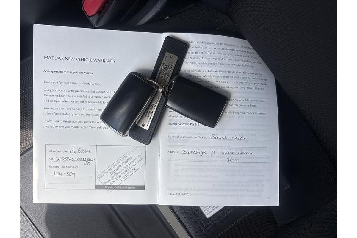 2020 Mazda 3 G25 Evolve BP Series