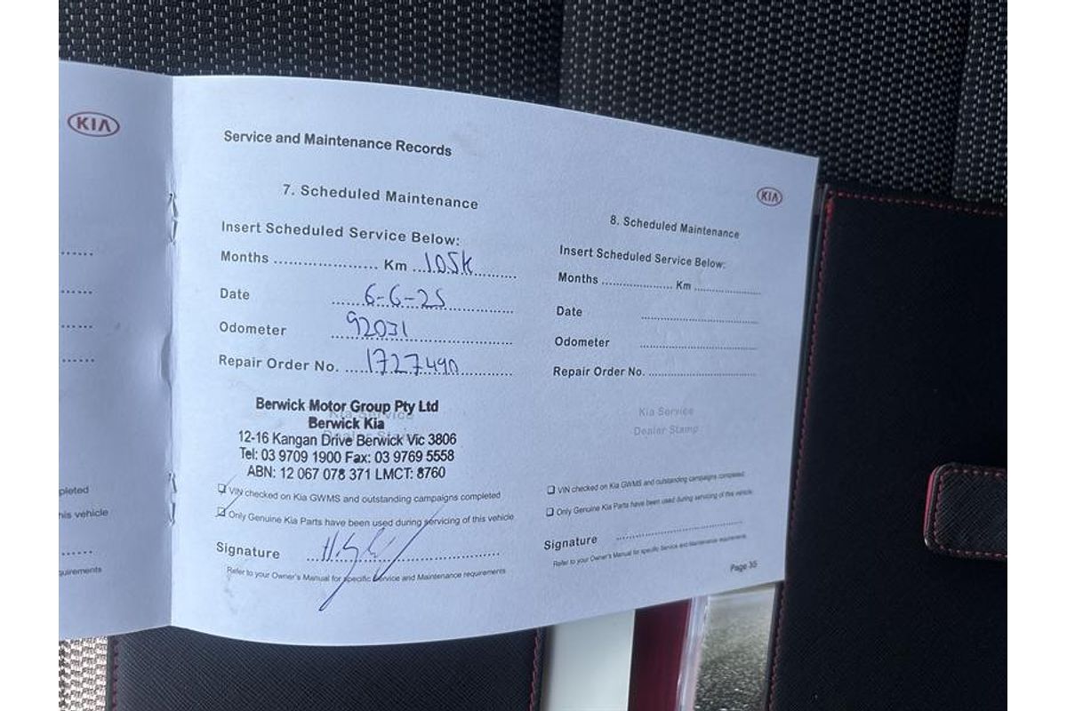 2017 Kia Cerato S YD