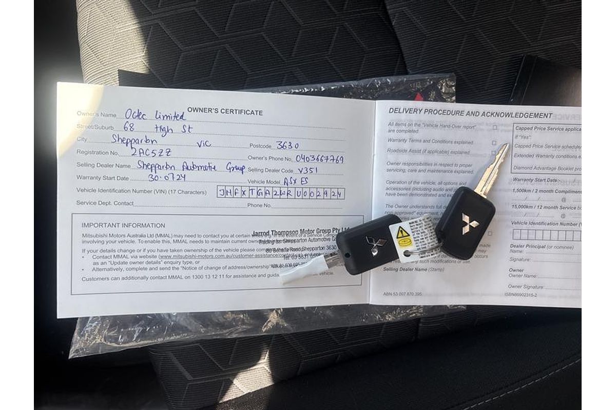 2022 Mitsubishi ASX ES XD