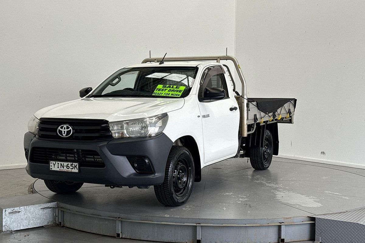 2018 Toyota Hilux Workmate TGN121R Rear Wheel Drive