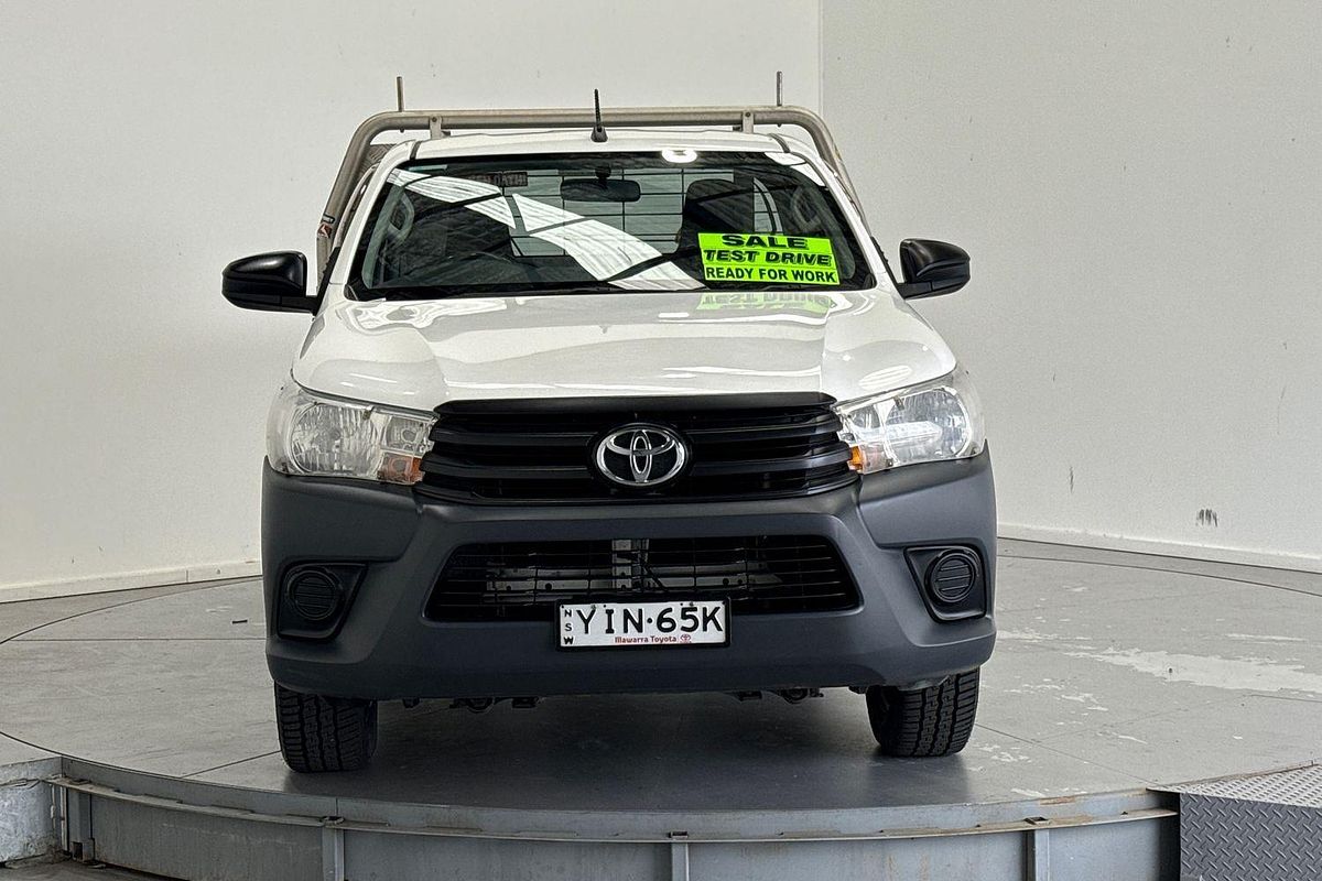 2018 Toyota Hilux Workmate TGN121R Rear Wheel Drive