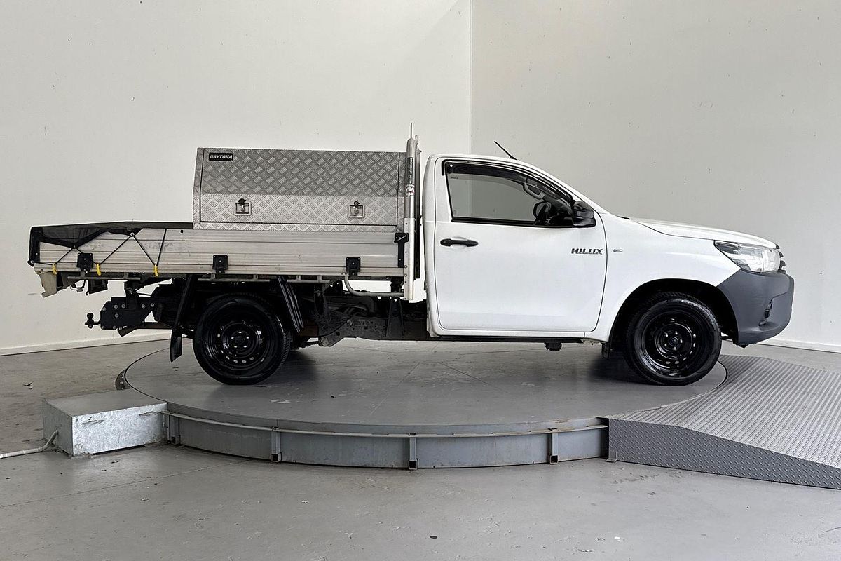 2018 Toyota Hilux Workmate TGN121R Rear Wheel Drive