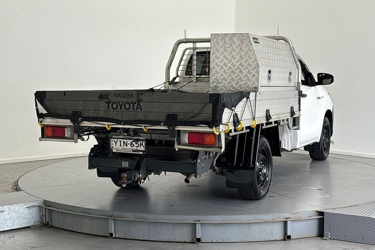 2018 Toyota Hilux Workmate TGN121R Rear Wheel Drive