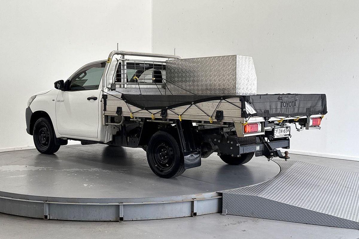 2018 Toyota Hilux Workmate TGN121R Rear Wheel Drive
