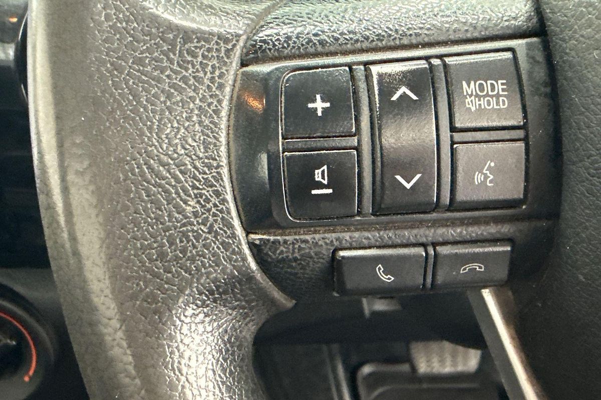 2018 Toyota Hilux Workmate TGN121R Rear Wheel Drive