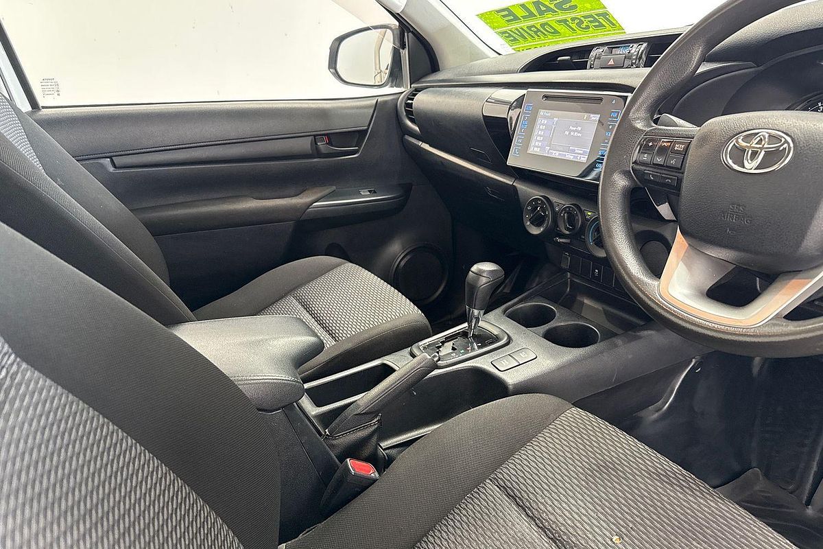 2018 Toyota Hilux Workmate TGN121R Rear Wheel Drive
