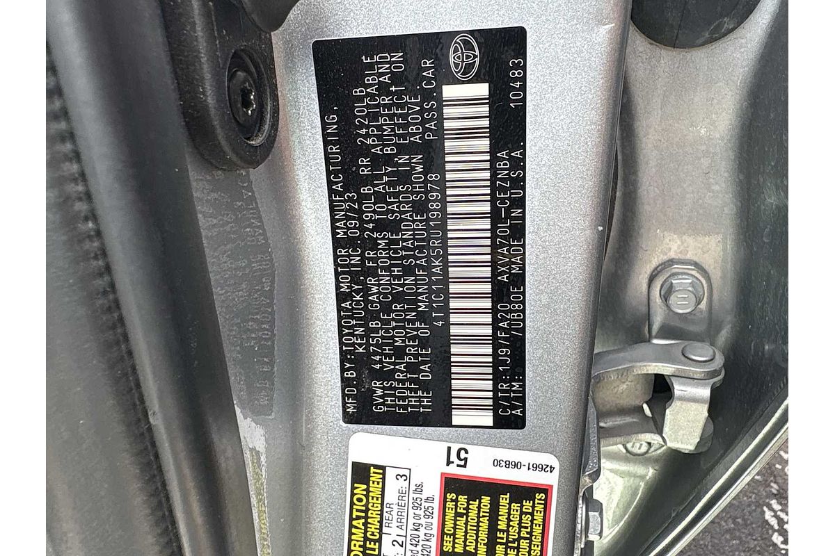 2024 Toyota Camry LE