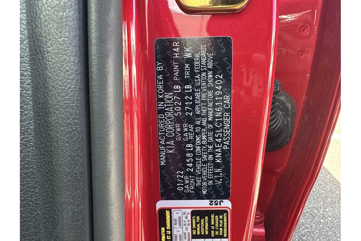 2022 Kia Stinger GT1