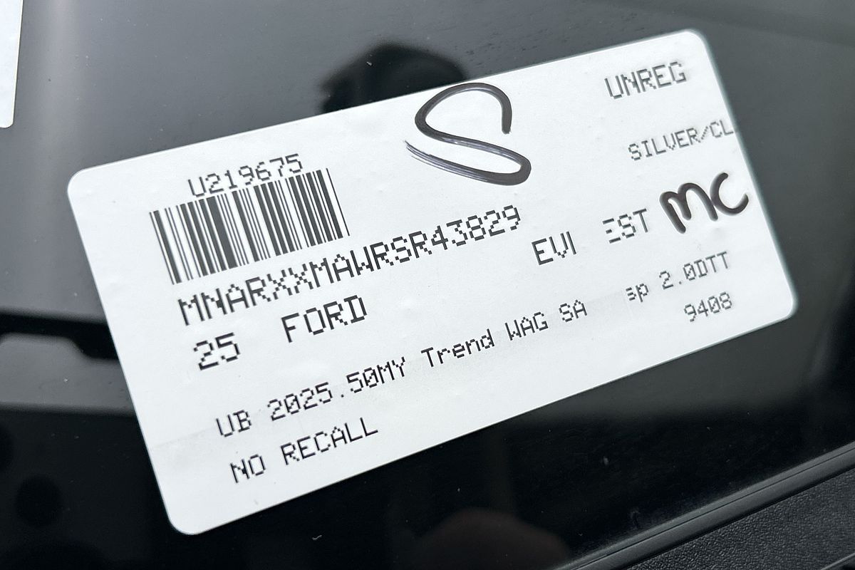 2025 Ford Everest Trend 2.0L