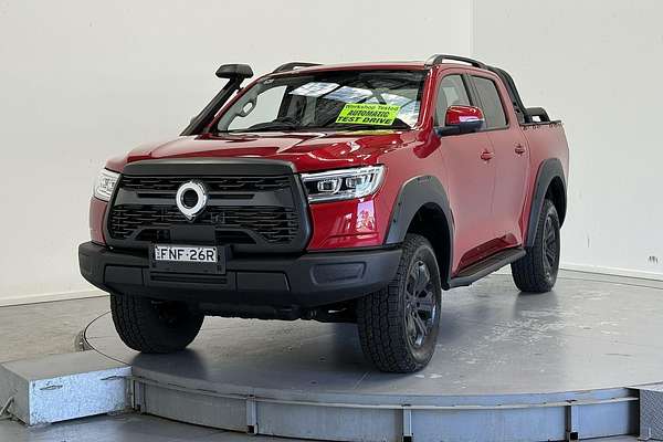 2024 GWM Ute Cannon XSR NPW 4X4