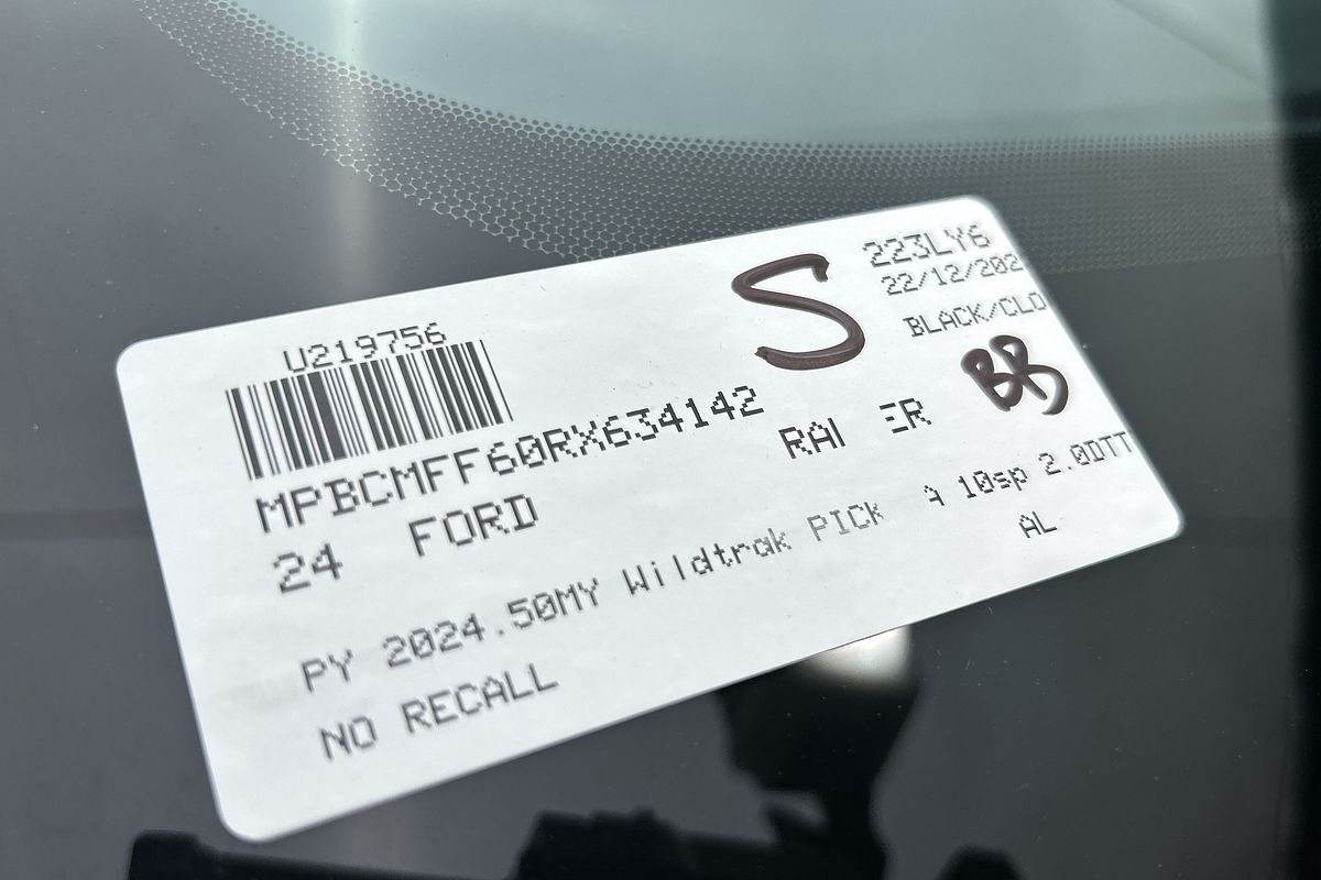 2024 Ford Ranger Wildtrak 4X4 2.0L