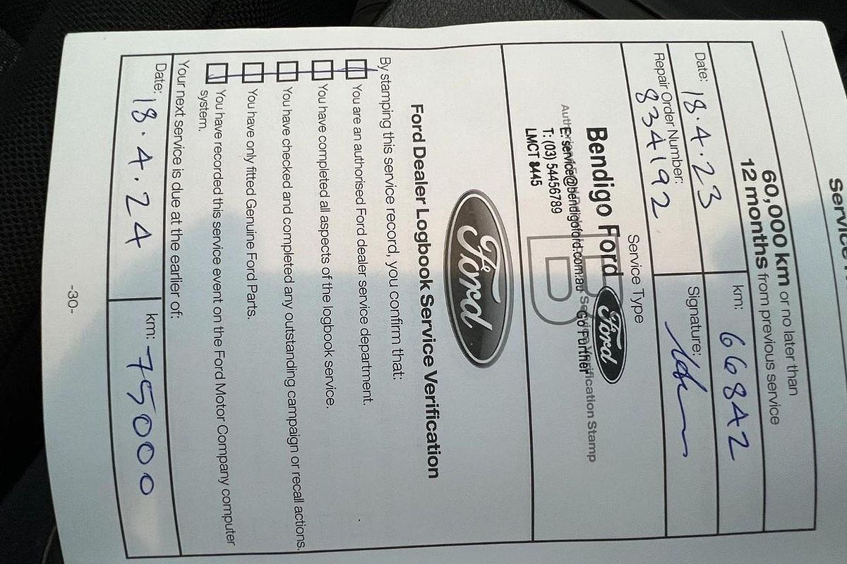 2021 Ford Ranger XL Hi-Rider PX MkIII Rear Wheel Drive 2.2L