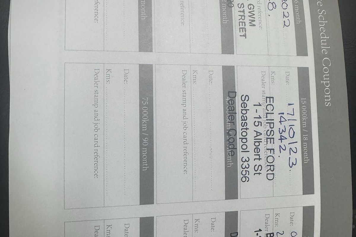 2022 GWM Ute Cannon-X NPW 4X4