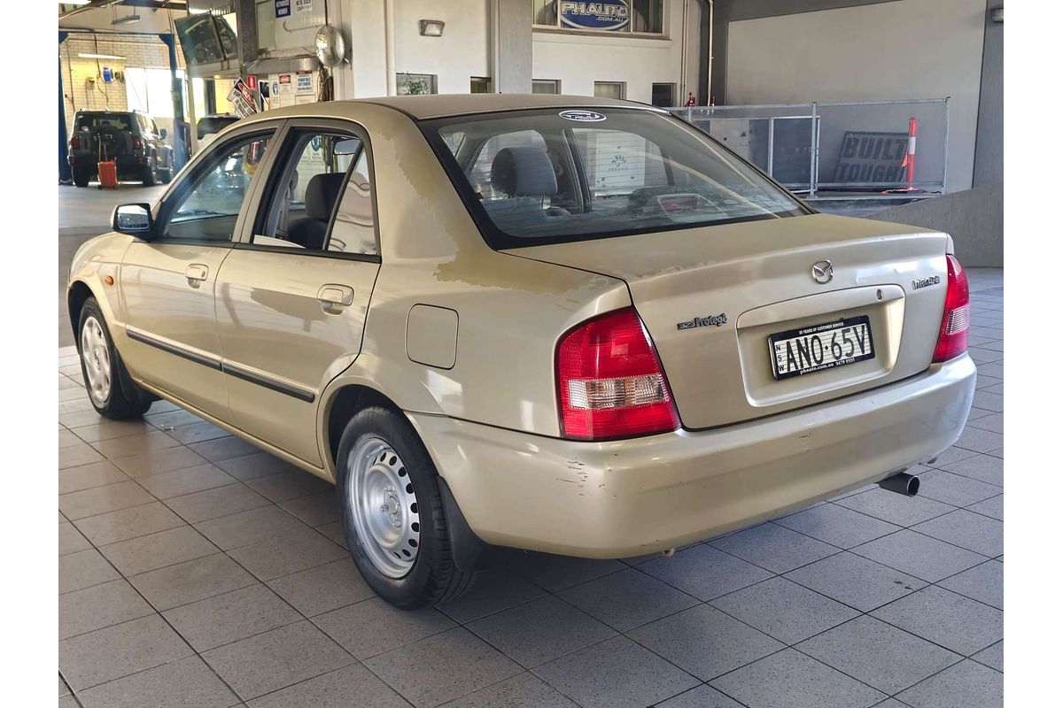 323 PROTEGE 1.8L 4Cyl MULTI POINT F/INJ 4 SP AUTOMATIC 4D SEDAN