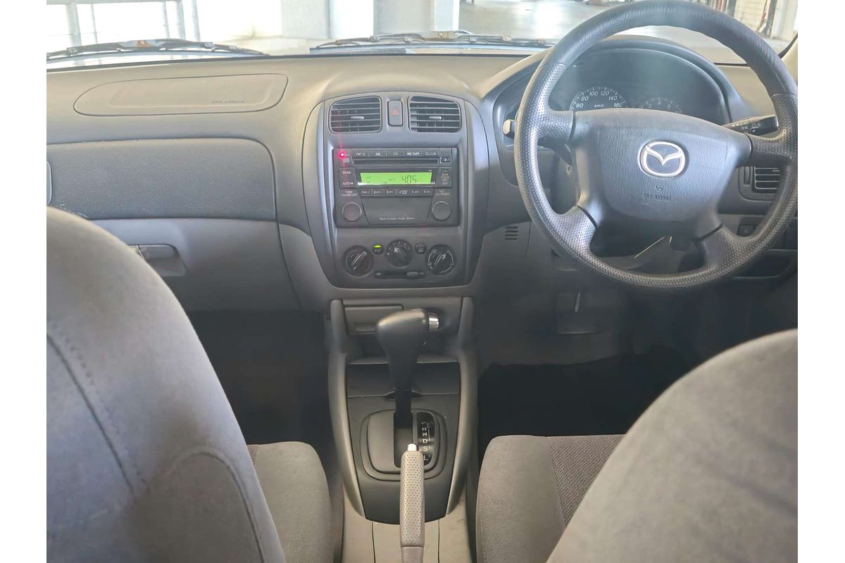 323 PROTEGE 1.8L 4Cyl MULTI POINT F/INJ 4 SP AUTOMATIC 4D SEDAN