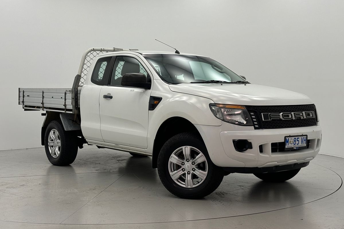 2013 Ford RANGER XL 2.2 HI-RIDER (4x2) 6 SP AUTOMATIC SUPER CAB CHASSIS DT4 DIESEL 2013 Ford RANGER XL 2.2 HI-RIDER (4x2) 6 SP AUTOMATIC SUPER CAB CHASSIS DT4 DIESEL