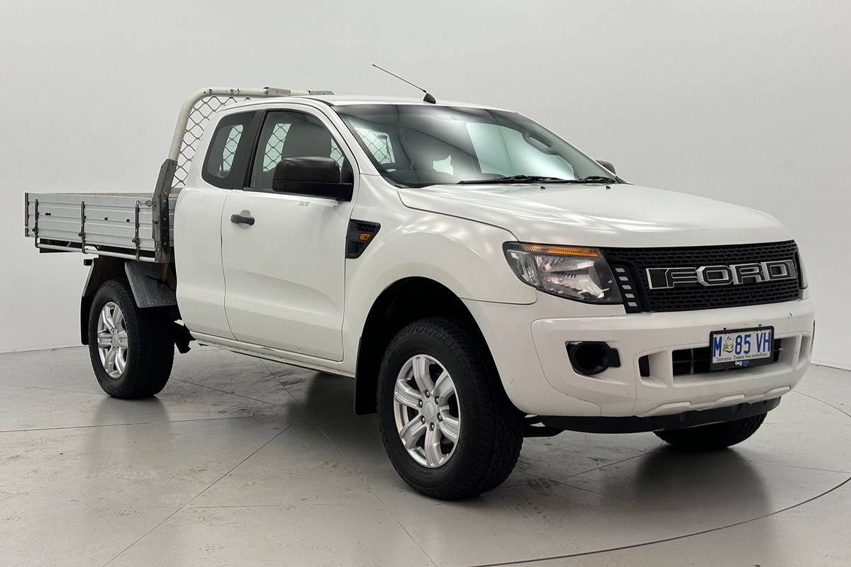 2013 Ford RANGER XL 2.2 HI-RIDER (4x2) 6 SP AUTOMATIC SUPER CAB CHASSIS DT4 DIESEL 2013 Ford RANGER XL 2.2 HI-RIDER (4x2) 6 SP AUTOMATIC SUPER CAB CHASSIS DT4 DIESEL