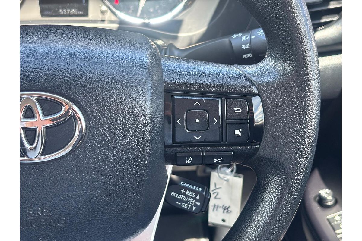 2021 Toyota Hilux Workmate TGN121R Rear Wheel Drive