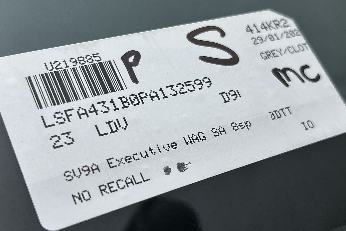 2023 LDV D90 Executive SV9A