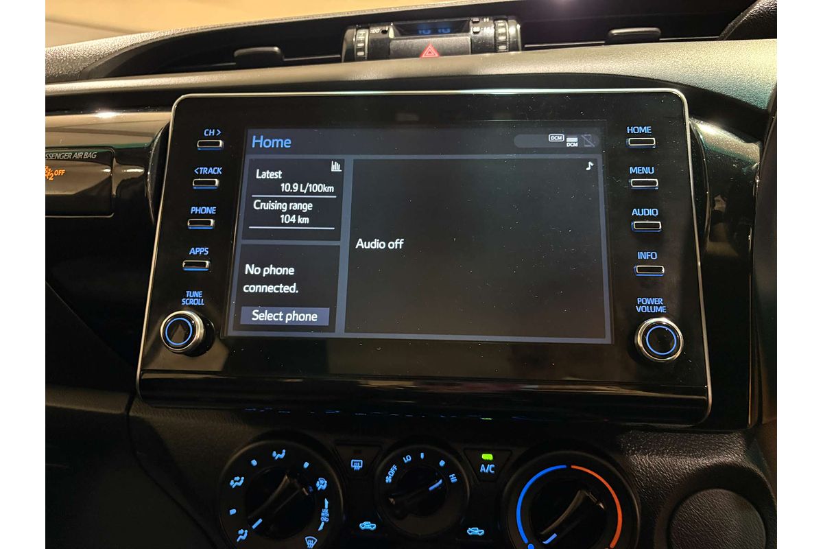 2023 Toyota Hilux Workmate TGN121R Rear Wheel Drive