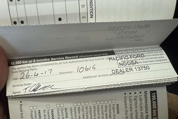 2016 Isuzu D-MAX SX 4X4