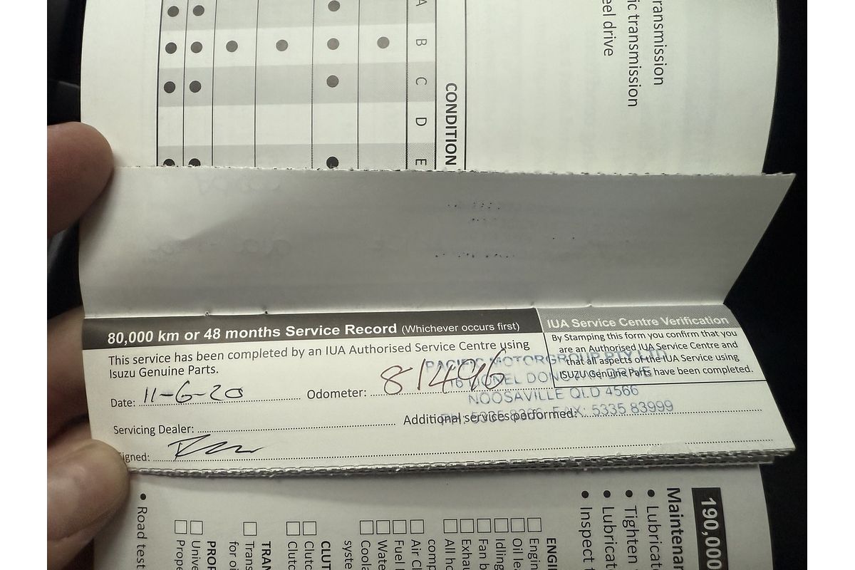 2016 Isuzu D-MAX SX 4X4