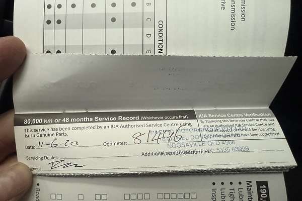 2016 Isuzu D-MAX SX 4X4