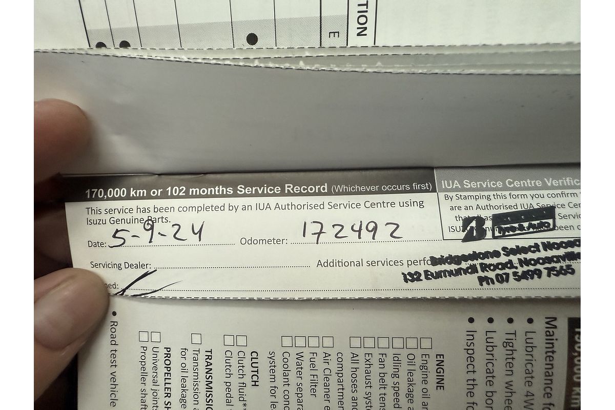 2016 Isuzu D-MAX SX 4X4