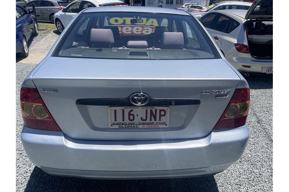 2006 Toyota Corolla Ascent ZZE122R