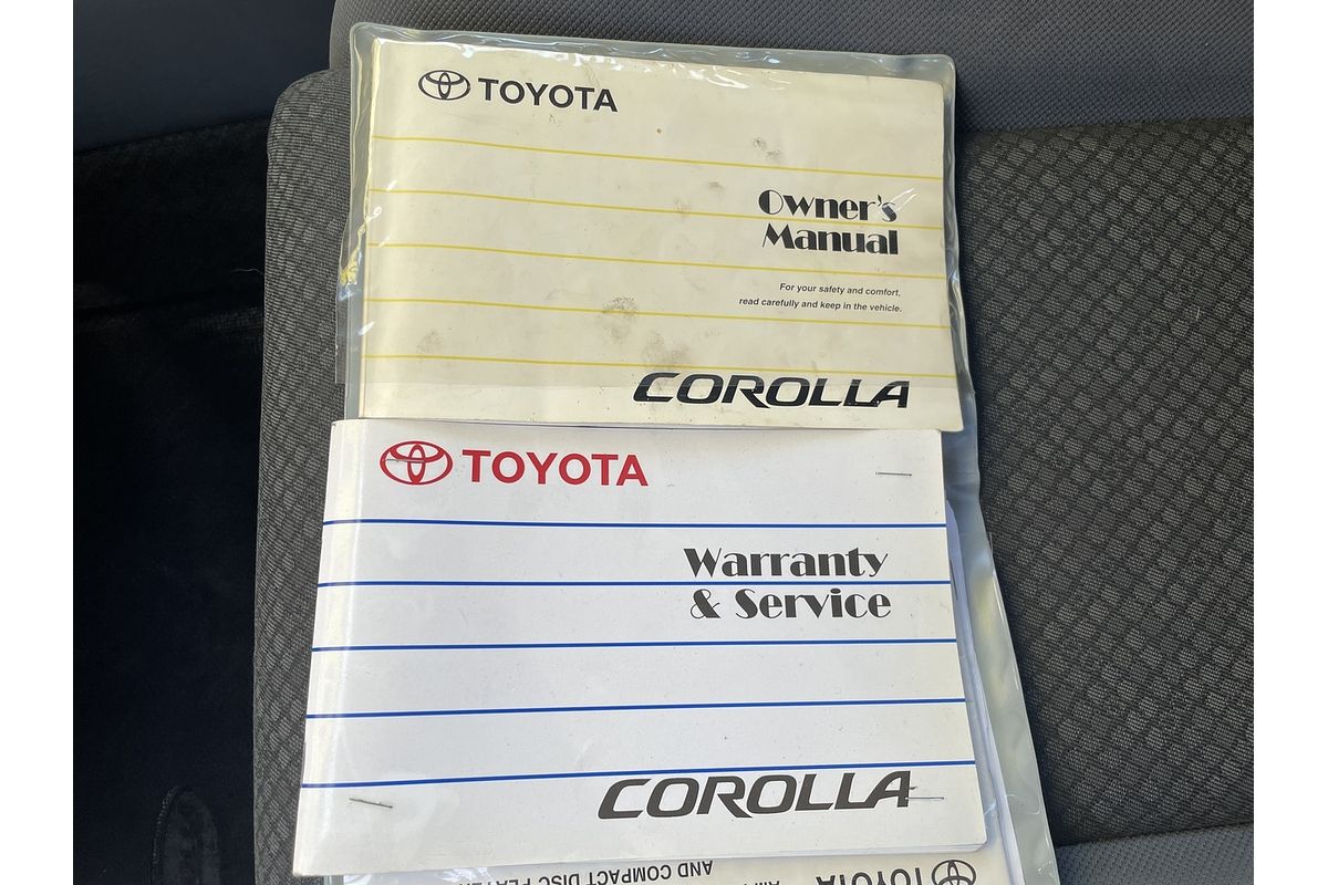 2006 Toyota Corolla Ascent ZZE122R